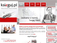 Tablet Screenshot of ksieguj.pl